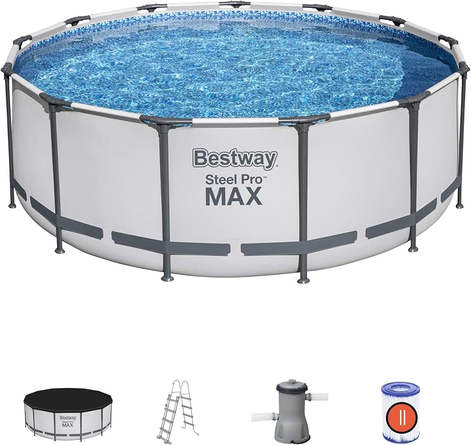 bleujardin 13' x 48"/3.96m x 1.22m Pool Set