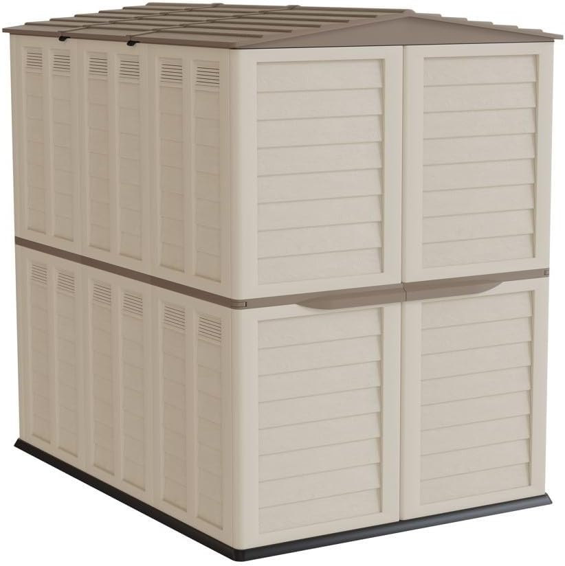 bleujardin - Abri de Jardin XL 3,14m², double paroi, anti-UV, 5500L