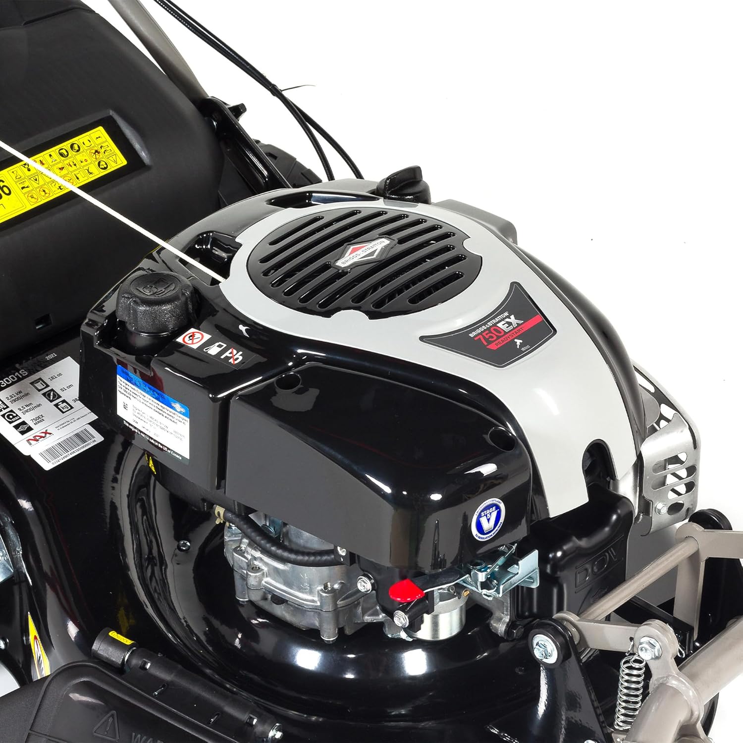 NAX POWER PRODUCTS - tondeuse essence série 750EX, 51 cm, moteur 161 cm³, roues avant pivotantes, 3001S