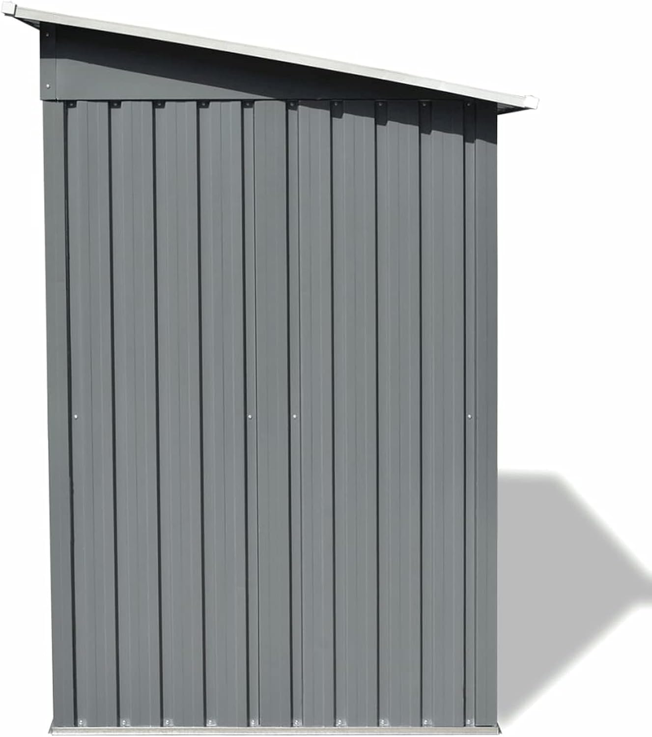 Abri de Jardin Métal Gris,Abris De Jardin,Abri De Stockage pour Jardin,Abri D'Outils De Jardin