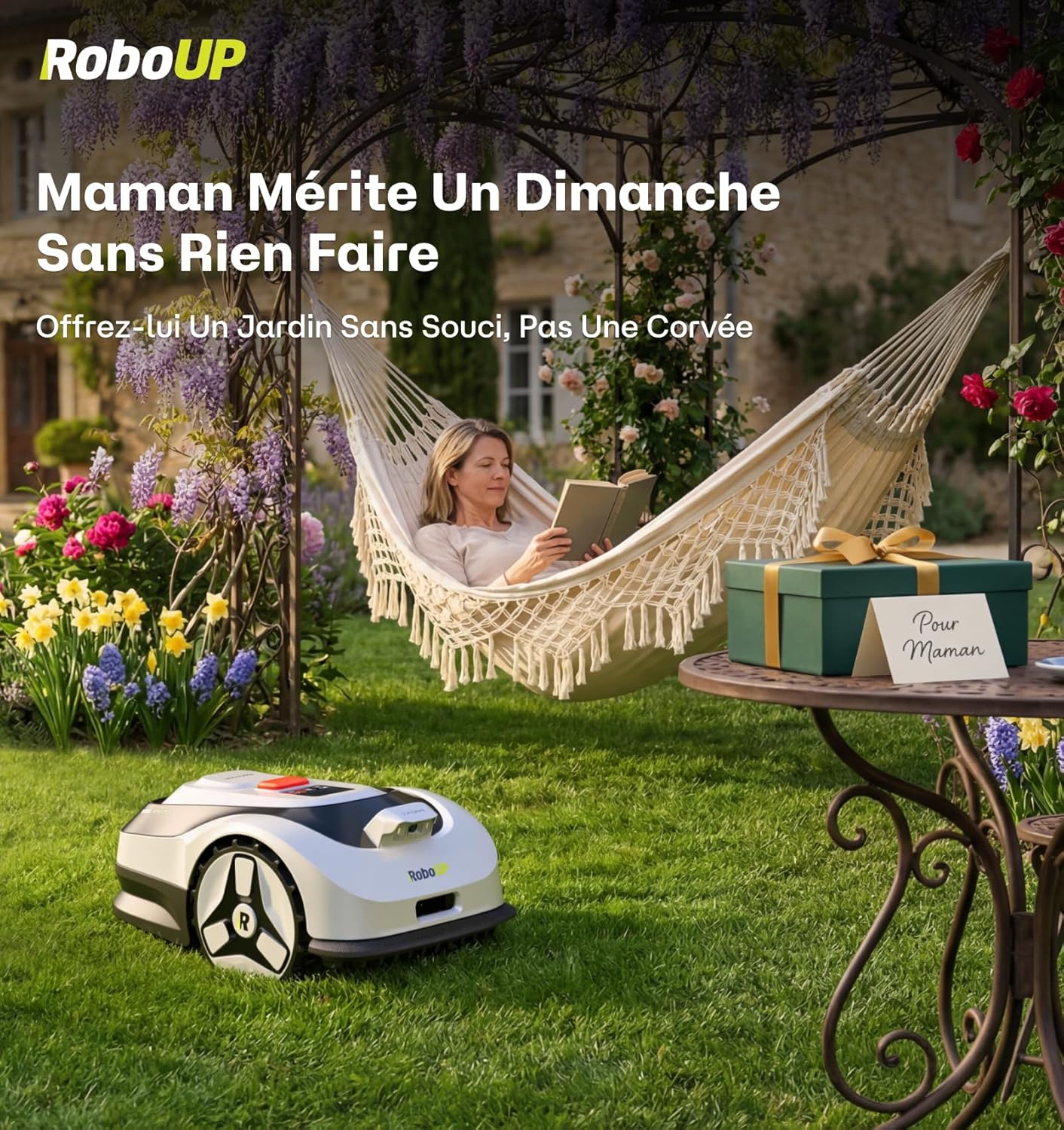 Raccoon - 2 SE Série - 600m² - robot tondeuse intelligent, 5Ah, longue autonomie, Raccoon 2 SE