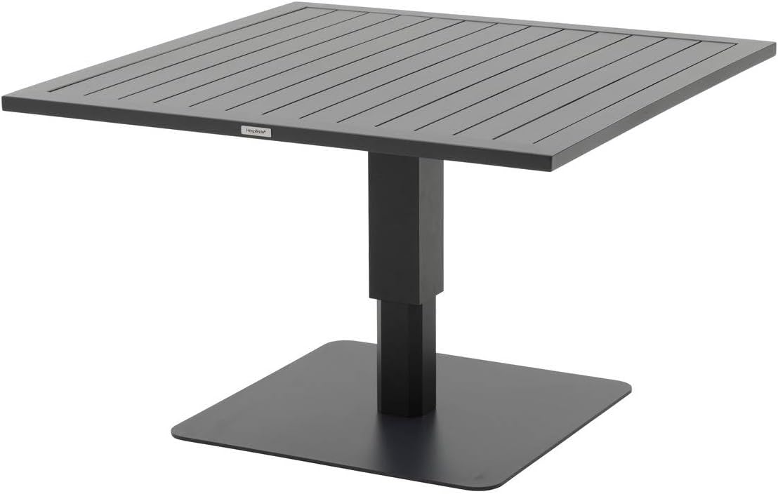 bleujardin - Salimia - table carrée relevable 110x110x69cm - aluminium