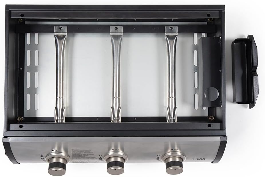 Plancha gaz - acier émaillé 61x38cm - 7,5kW - DOC277