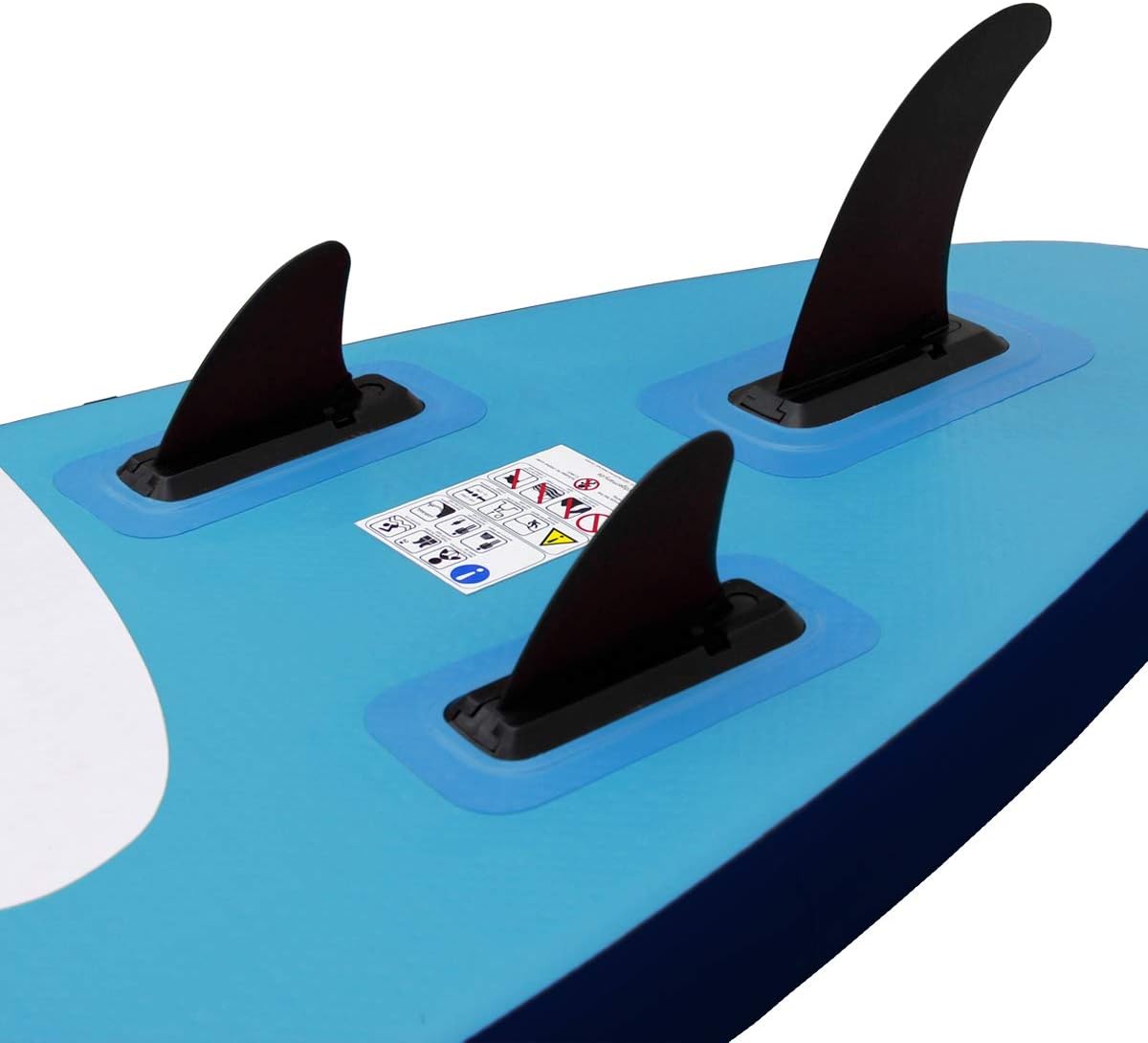 bleujardin - Stand Up Paddle gonflable - 305/308/320/380 cm - PVC, 120/150 kg, 10/15 cm