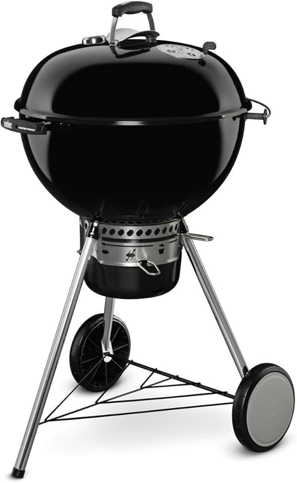 bleujardin - Master-Touch GBS - 57 cm - barbecue charbon, noir, grilles amovibles, 14501004