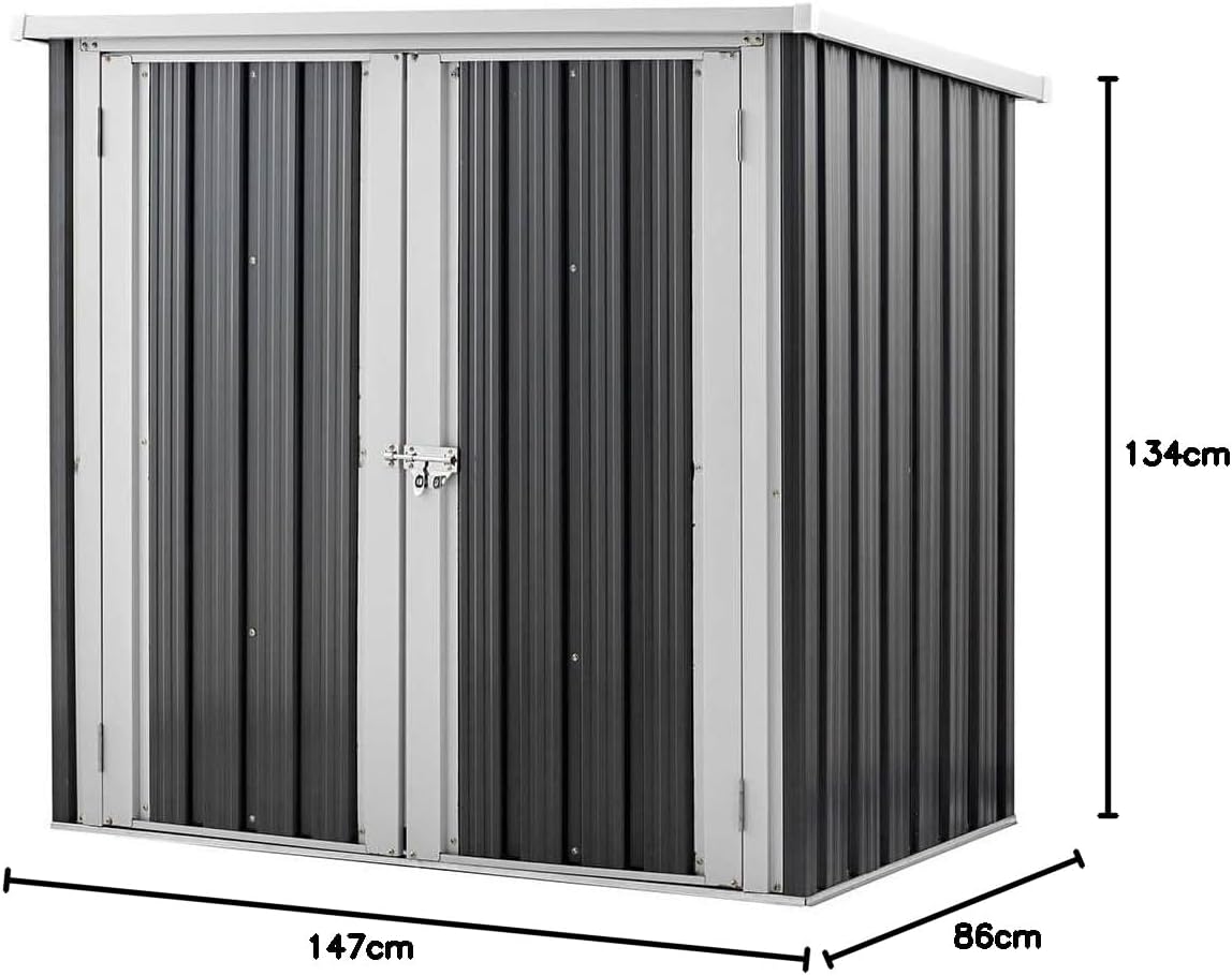 bleujardin - Bohio XXS - 147x86x134 cm - Abri 1 m², base incluse