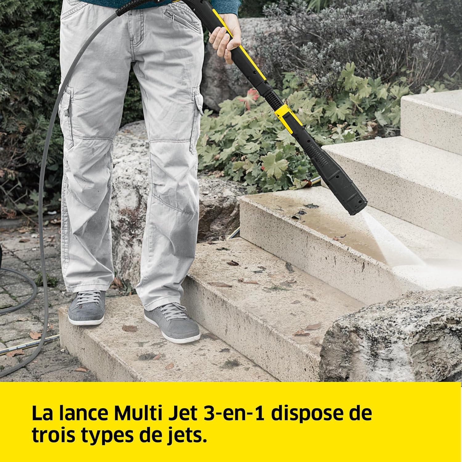 bleujardin - K 7 Premium Smart Control - 17,7 kg - 180 bar, 600 l/h, lance multi-jets, Rotabuse