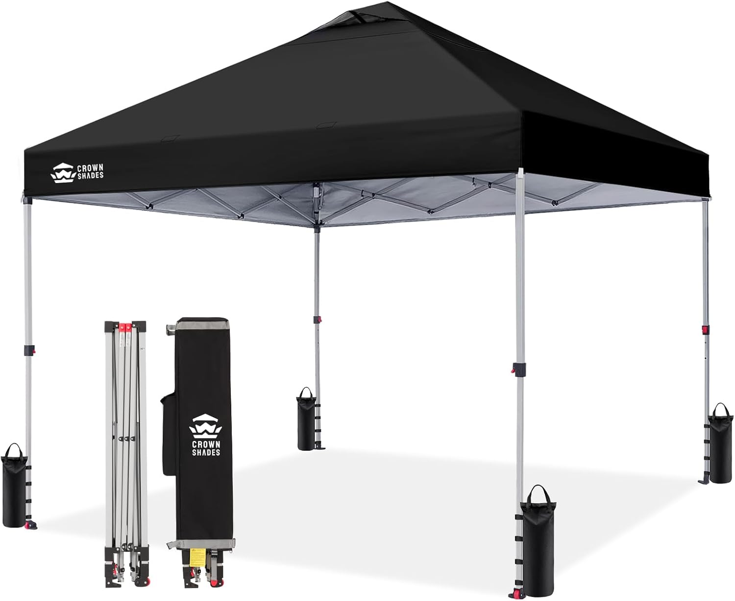 bleujardin - tonnelle pliante - 3x3m - imperméable UPF50+, sac, sacs de sable