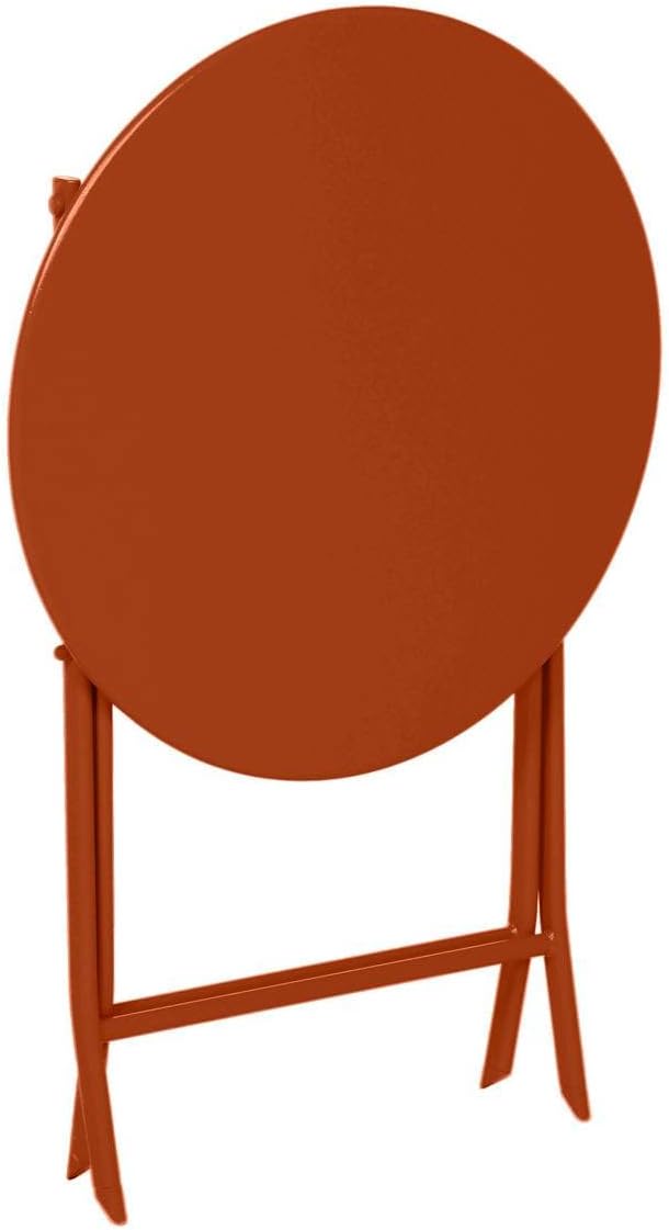 bleujardin - Greensboro Ambre - ronde pliante 2 places - acier époxy renforcé