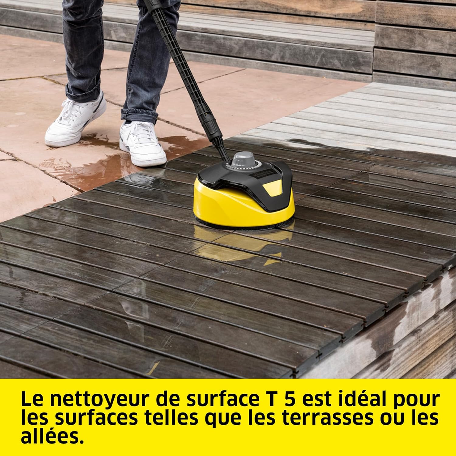 bleujardin - Nettoyeur Haute Pression K 5 Classic Car & Home - 145 bar, 500L/h, 40m²/h, Filtre à Eau, Poids 5.6kg, Pistolet