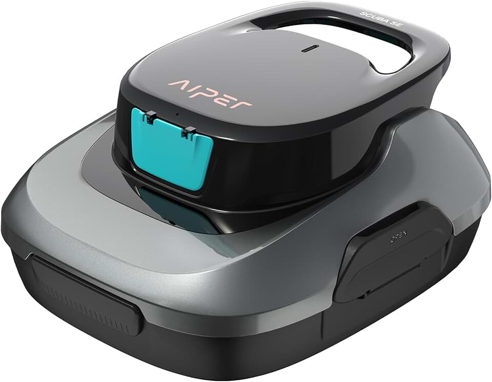 bleujardin - Scuba SE - dimensions compactes - aspirateur piscine sans fil, autonomie 90min, auto-stationnement