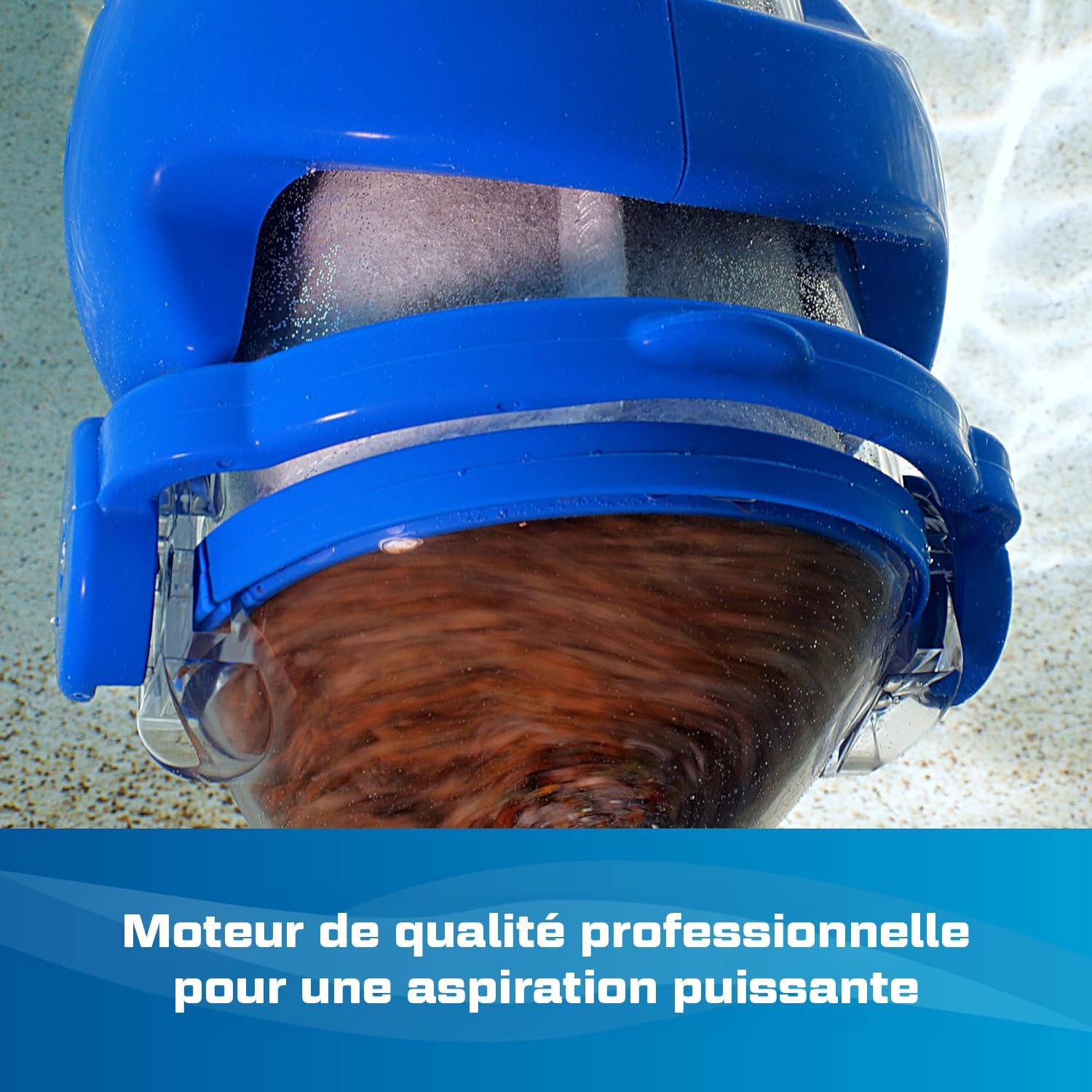 Water Tech - bleujardin Max Li - aspirateur piscine sans fil, puissance accrue, moteur P30, spa, CG