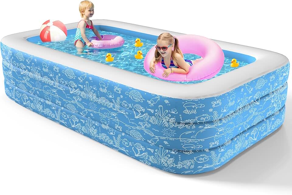 bleujardin Piscine gonflable pour adulte (160 cm)