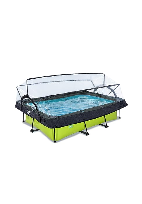bleujardin Piscine Lime avec dôme