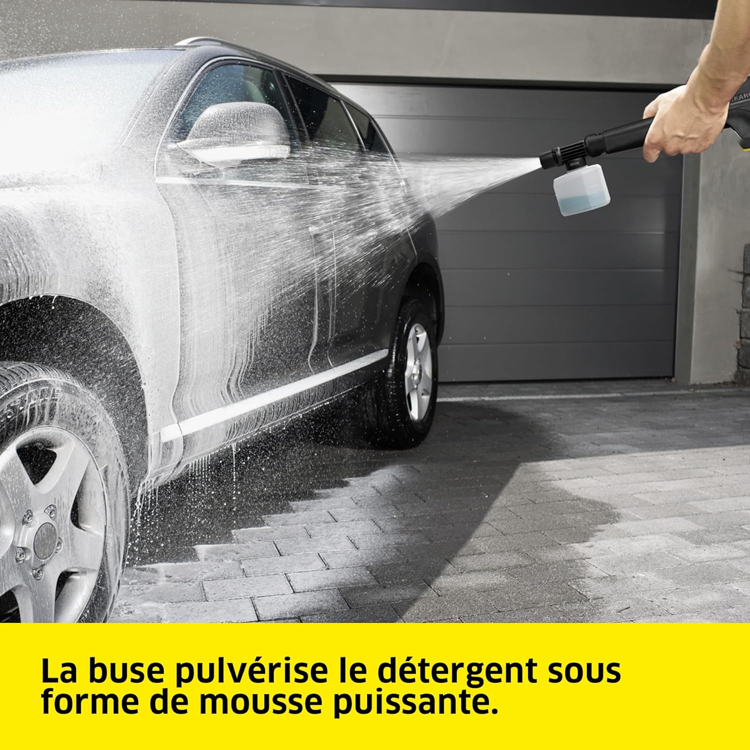 bleujardin - Nettoyeur Haute Pression K 5 Classic Car & Home - 145 bar, 500L/h, 40m²/h, Filtre à Eau, Poids 5.6kg, Pistolet