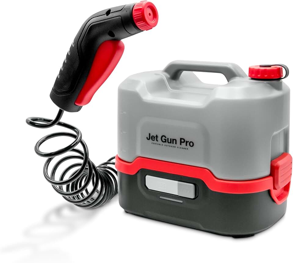 bleujardin - JET GUN PRO - 8 L, 2,1 kg, batterie, tuyau 3 m - JET GUN PRO