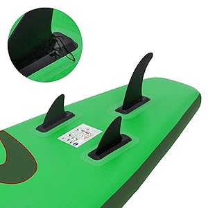 bleujardin planche de stand up vert paddling makani 320x80x15 cm SUP gonflable paddle board de surf