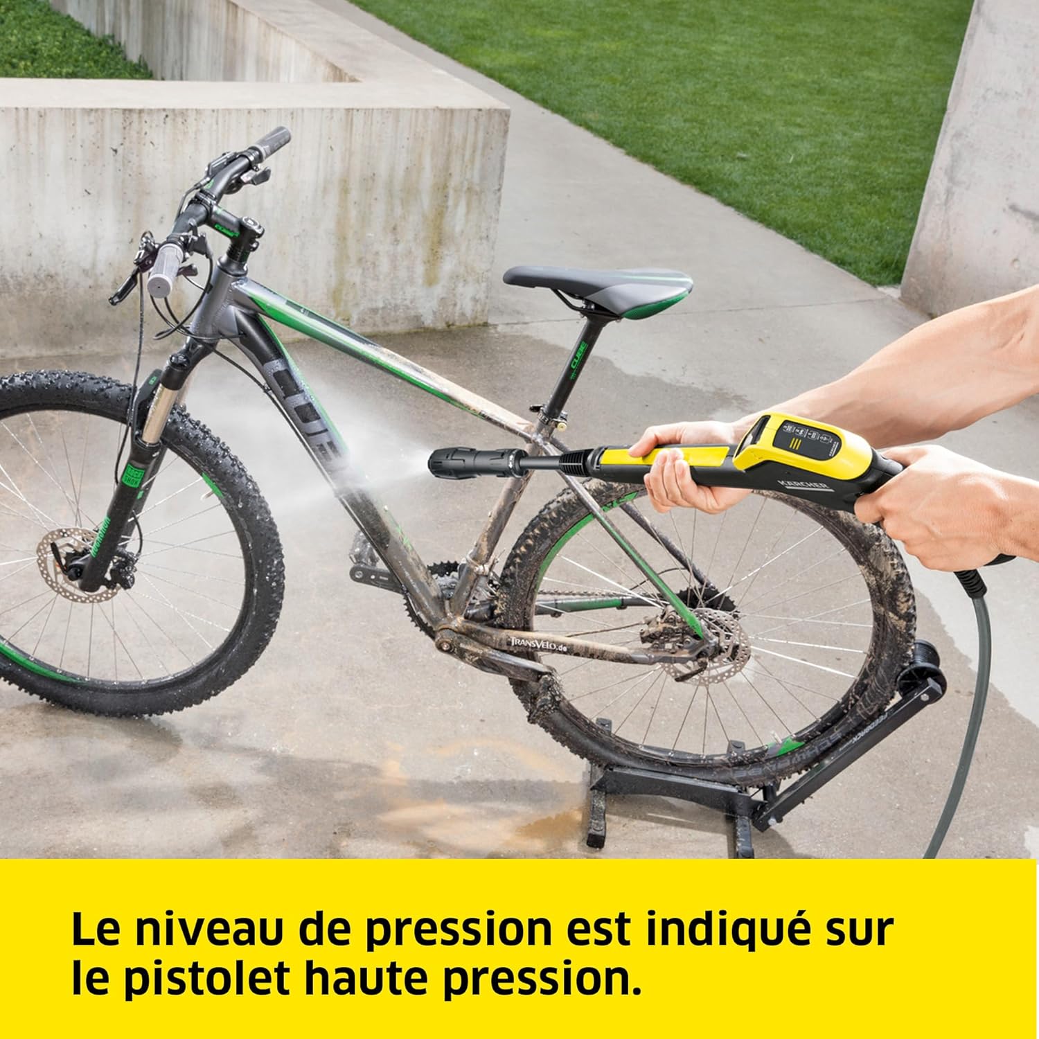 bleujardin - K 4 Power Control - 59 x 39.7 x 30.5 cm - 130 bar, 420 l/h, 11,5 kg, Home Kit