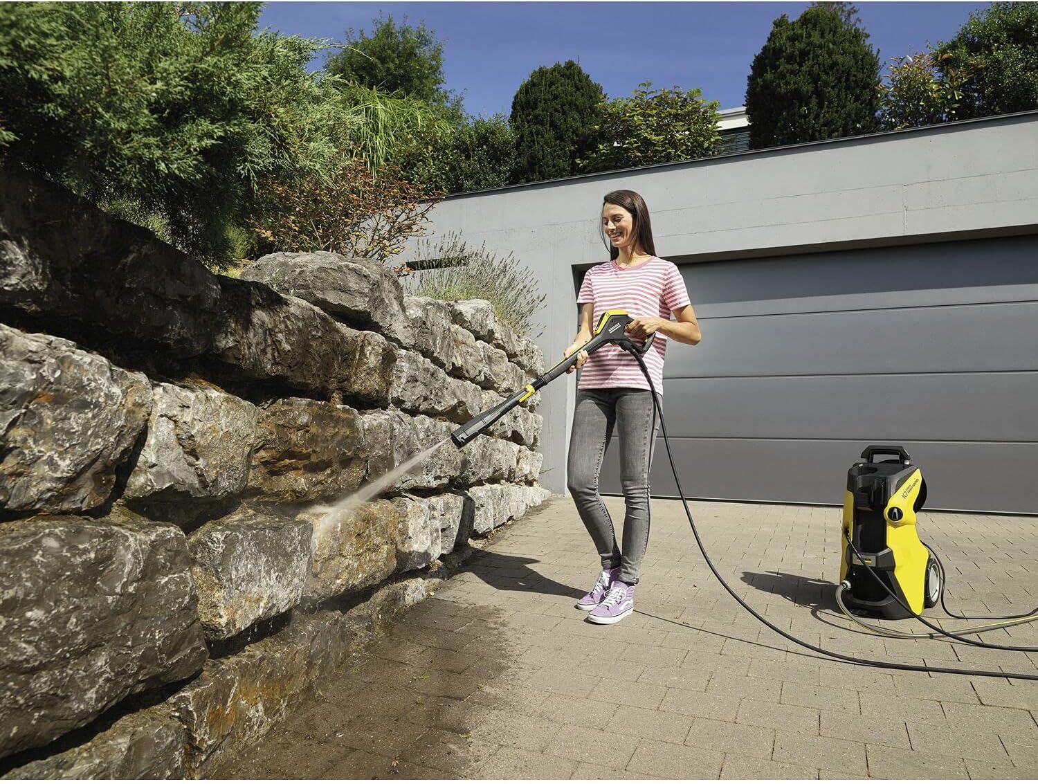 bleujardin - K 5 Power Control - 40 m²/h - 145 Bar - 500 l/h - 13 kg