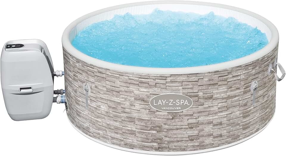 bleujardin - Vancouver AirJet Plus - 155x60 cm - Spa gonflable 61