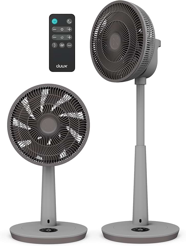 bleujardin - Whisper 3 - 73–95 cm - ventilateur 26 vitesses, économe, oscillant