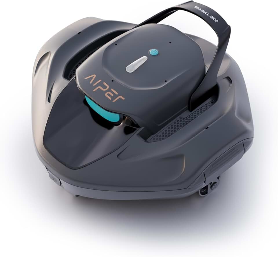 bleujardin - Seagull 800B - 80 m² - 90 min autonomie, auto-parking, LED, forte aspiration