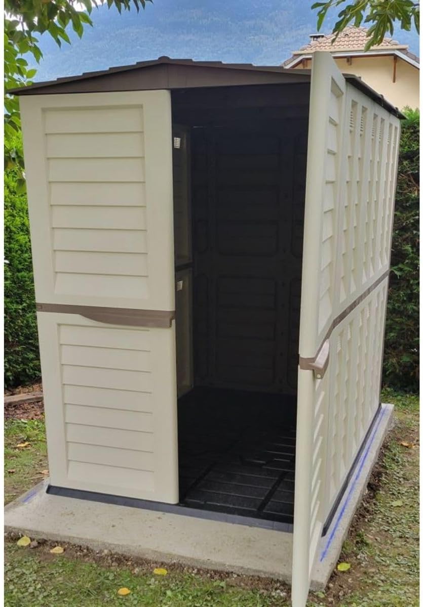 bleujardin - Abri de Jardin XL 3,14m², double paroi, anti-UV, 5500L