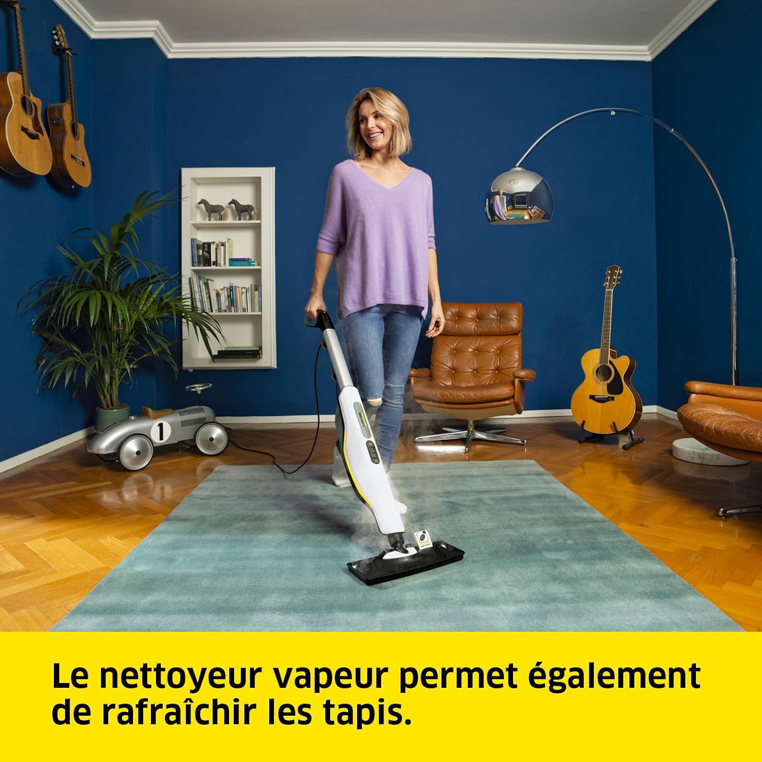 bleujardin - SC 3 Upright EasyFix - 0,5L - 1 600W - 60m² - vapeur rapide