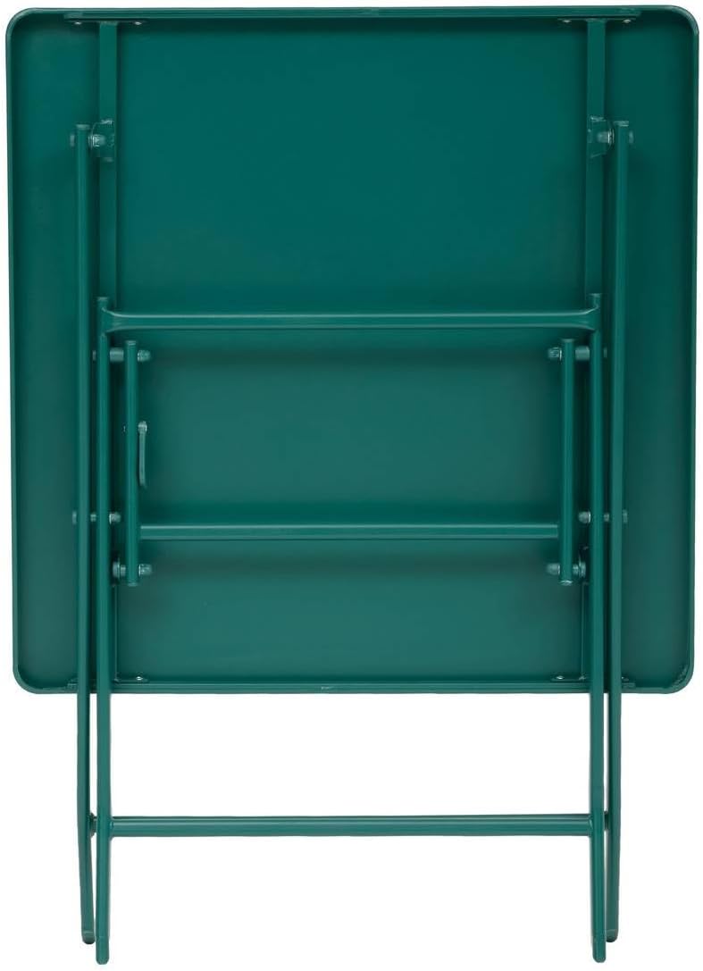 bleujardin - Greensboro Opale - 2 places - Acier renforcé antirouille, 55x55 cm