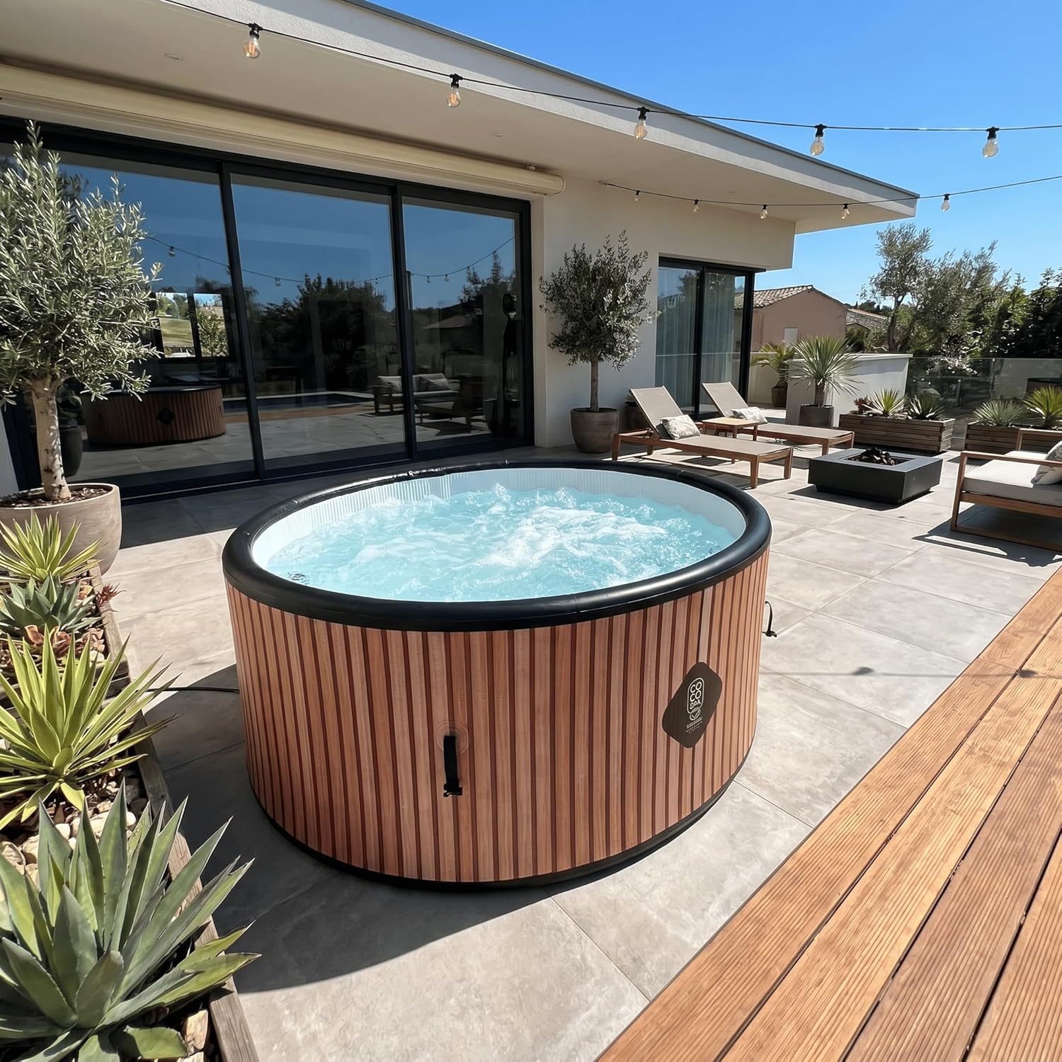 bleujardin - Rio Spa - 150 cm, 800 L - 140 jets, 2-4 pers., 2240 W
