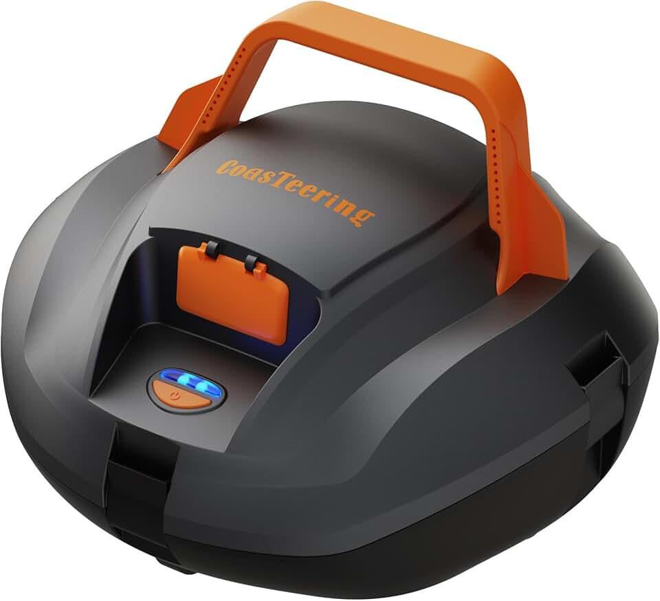 bleujardin - Robot piscine sans fil, 120min, 4500mAh, charge rapide, 80m² - 2026