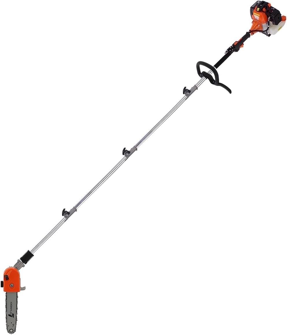 bleujardin - Élagueuse thermique perche orientable 4,15m 52cm3 3CV