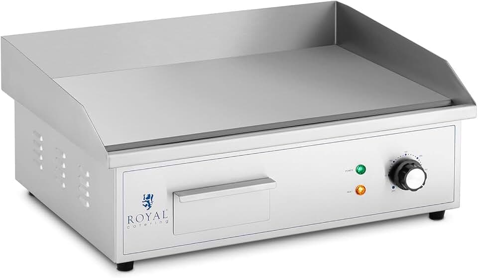 bleujardin - plancha électrique pro 530x350 mm 3000W RCPG42-S
