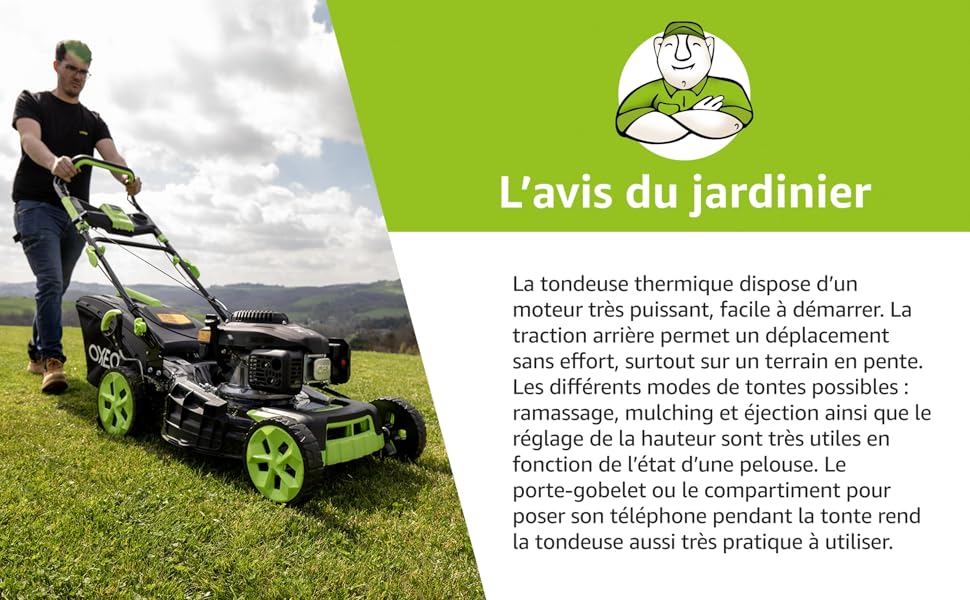 Tondeuse thermique bleujardin avis du jardinier 