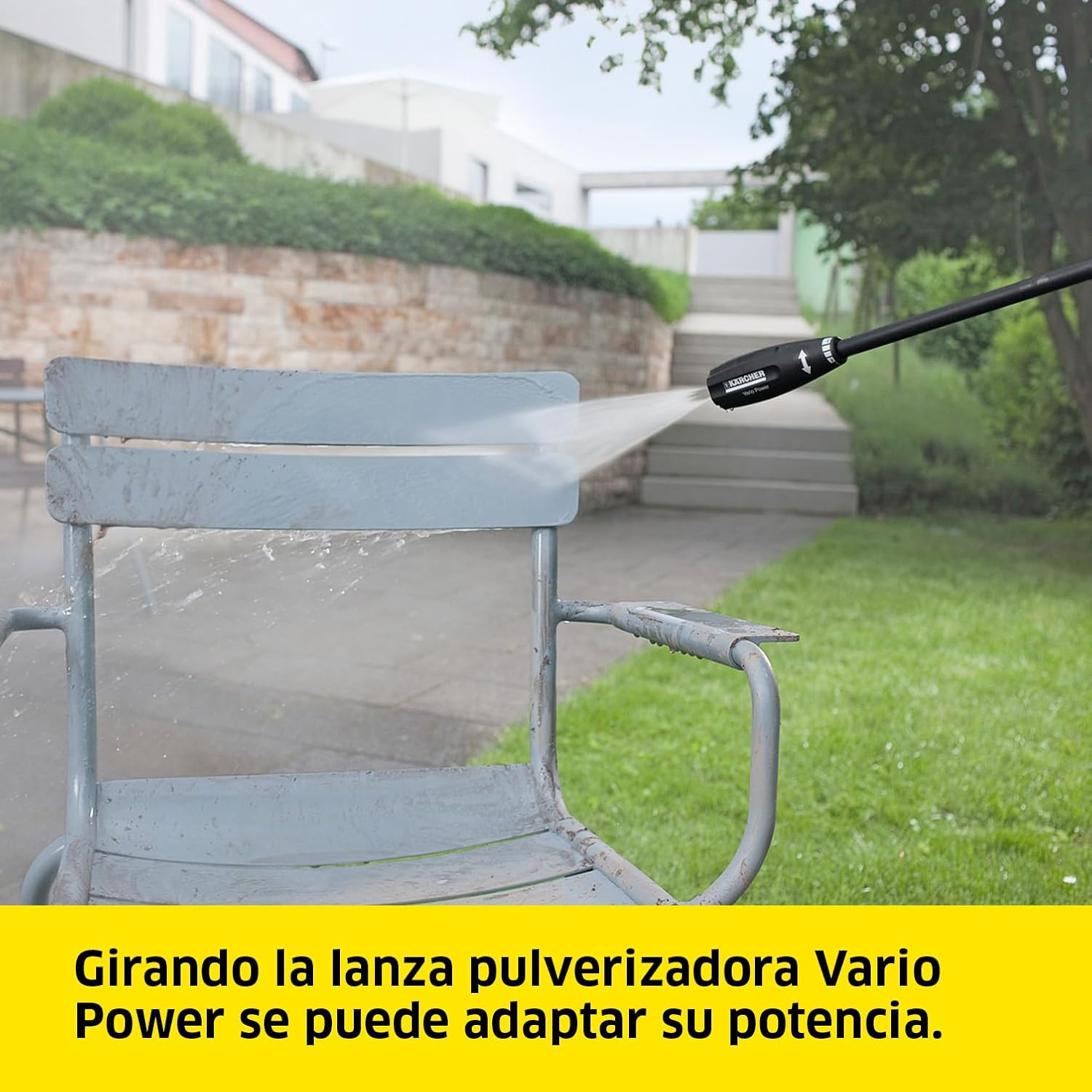bleujardin - K 3 - 25 m²/h, 120 bars, débit 380 l/h - pistolet & accessoires