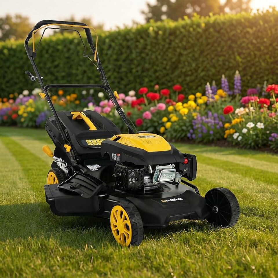 bleujardin - Tondeuse autotractée OHV 223cm³, 53cm, 7 réglages - CR-224-30