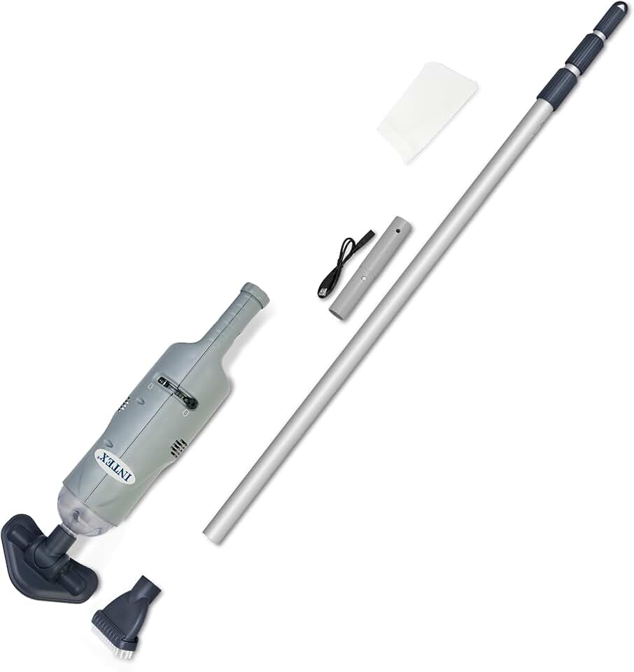 bleujardin - aspirateur à main rechargeable - gris - fonctionnalité pool cleaning - 28620EP