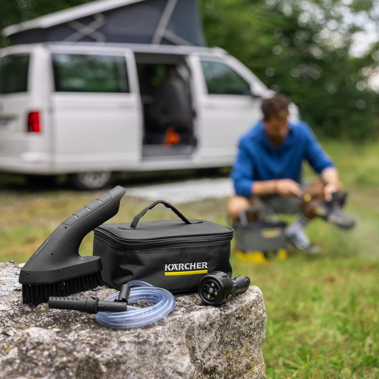 bleujardin - OC 4 Adventure - 27x23x39 cm - nettoyeur extérieur mobile, 8L, batterie lithium-ion