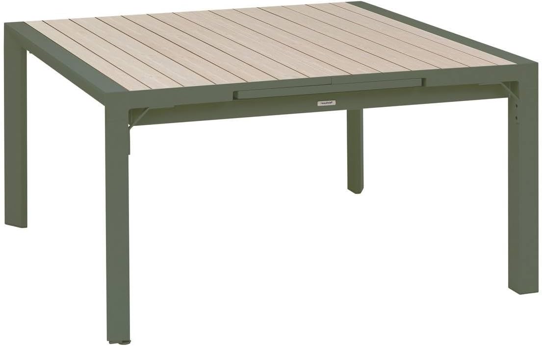 bleujardin - Evasion - table extensible 10 places - alu et effet bois