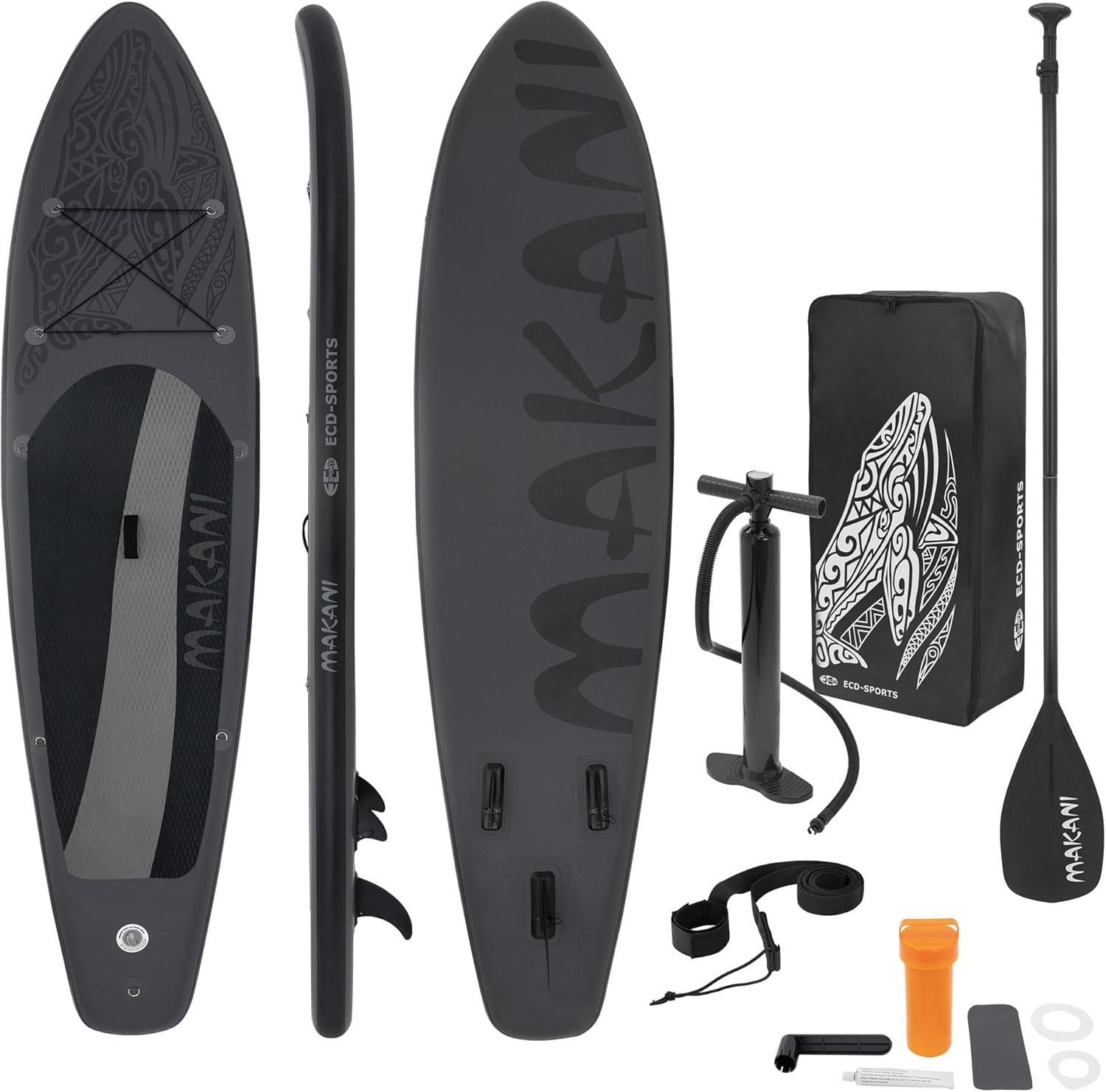 bleujardin - Stand Up Paddle Gonflable - 305/308/320/380 cm - PVC, 120/150 kg, épaisseur 10/15 cm