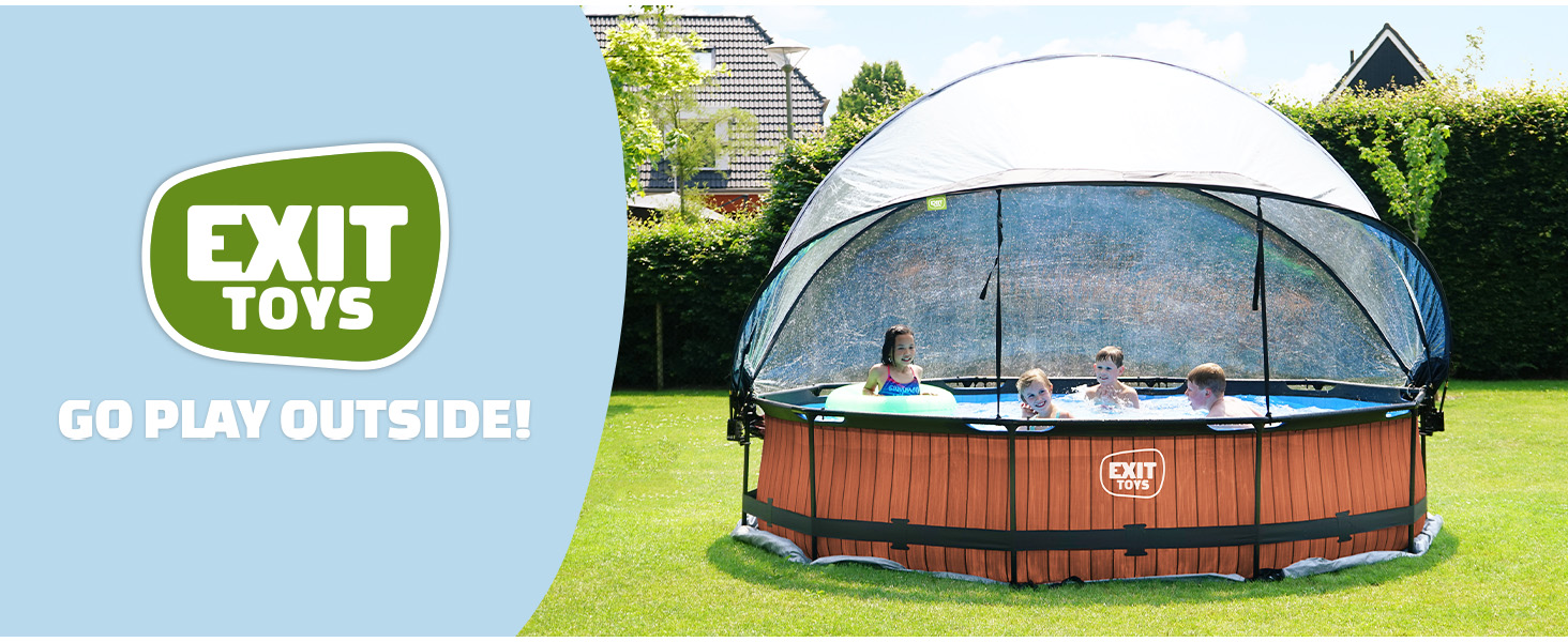 bleujardin piscine jardin auvent rond universel