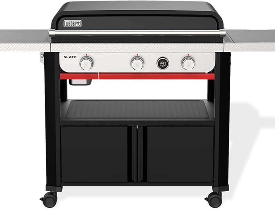 bleujardin - Plancha gaz série 76cm - grande surface de cuisson