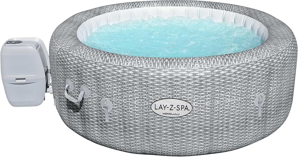 bleujardin - bleujardin® Honolulu - 196x71 cm - 4-6 pers, Airjet