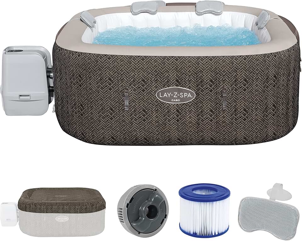 bleujardin - Cabo Smart HydroJet - 180x180x71 cm - spa connecté 4-6 pers.