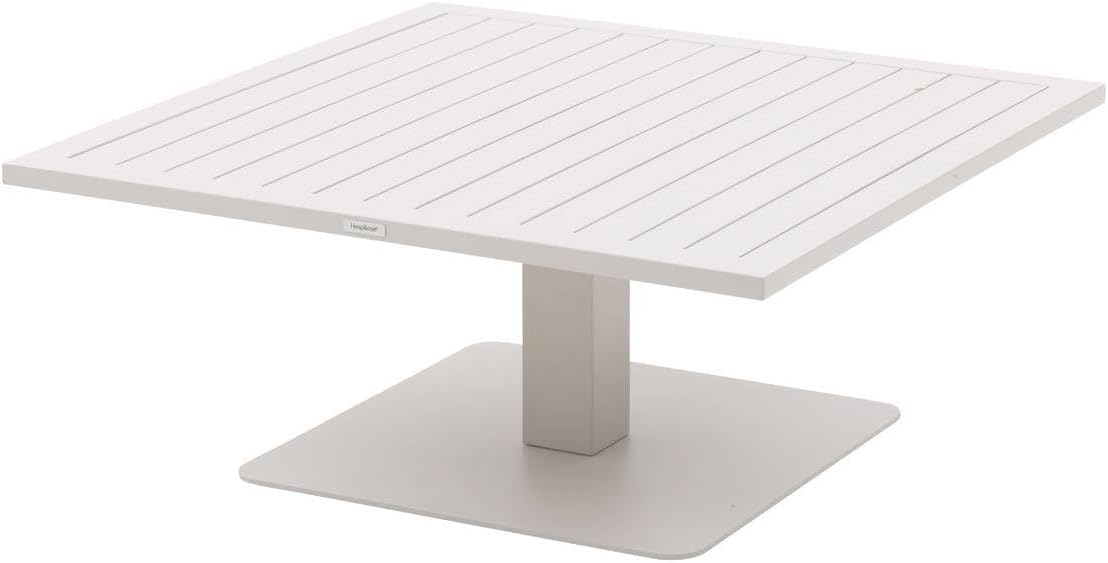 bleujardin - Salimia - table relevable carrée aluminium 110x110cm
