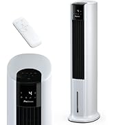 bleujardin Rafraîchisseur d’Air Colonne 3 en 1, 7L avec 7 Vitesses, 3 modes de fonctionnement, Os...