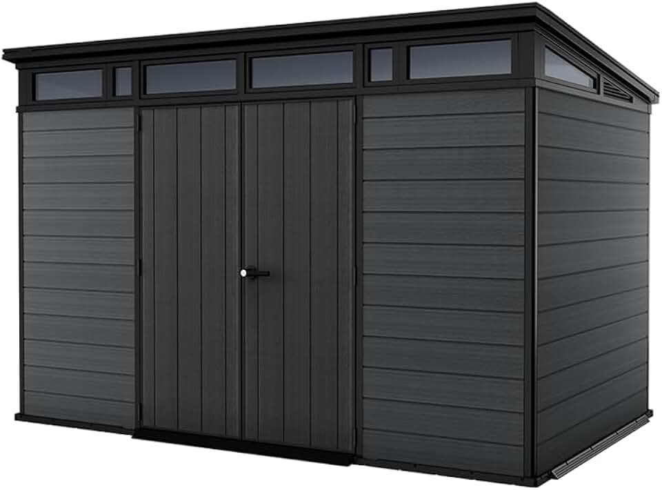 bleujardin - Abri de jardin Cortina - 7,15 m² - structure résistante