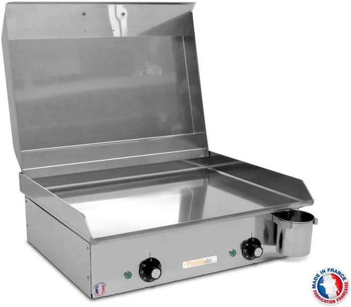 PLANCHAELEC - NEO série - 53x43x18cm - inox, thermostat, 8 pers, E530-2400W