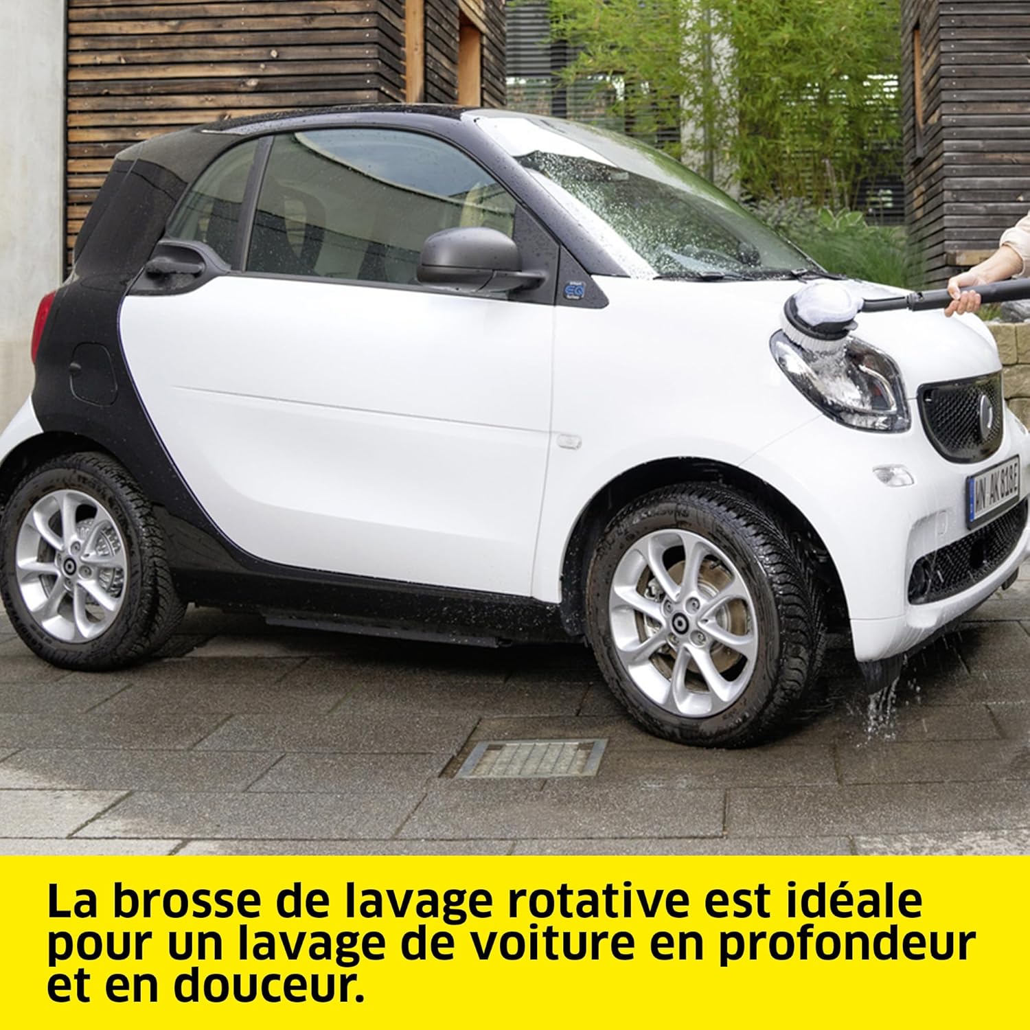 bleujardin - K4 Classic - 4,6kg - 130 bar, 420 l/h, kit voiture, Rotabuse