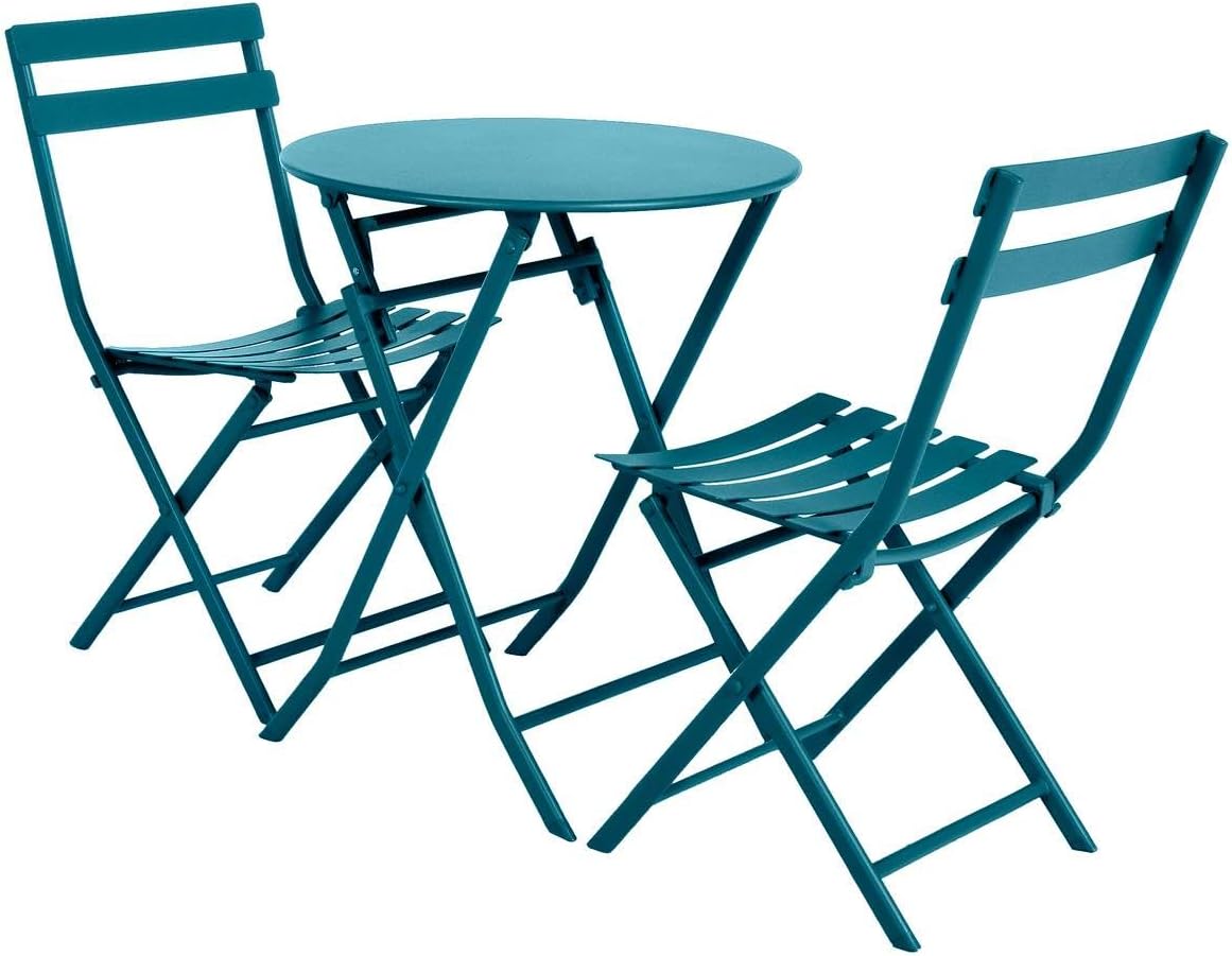 bleujardin - Greensboro série - Ø60cm pliante - acier époxy antirouille